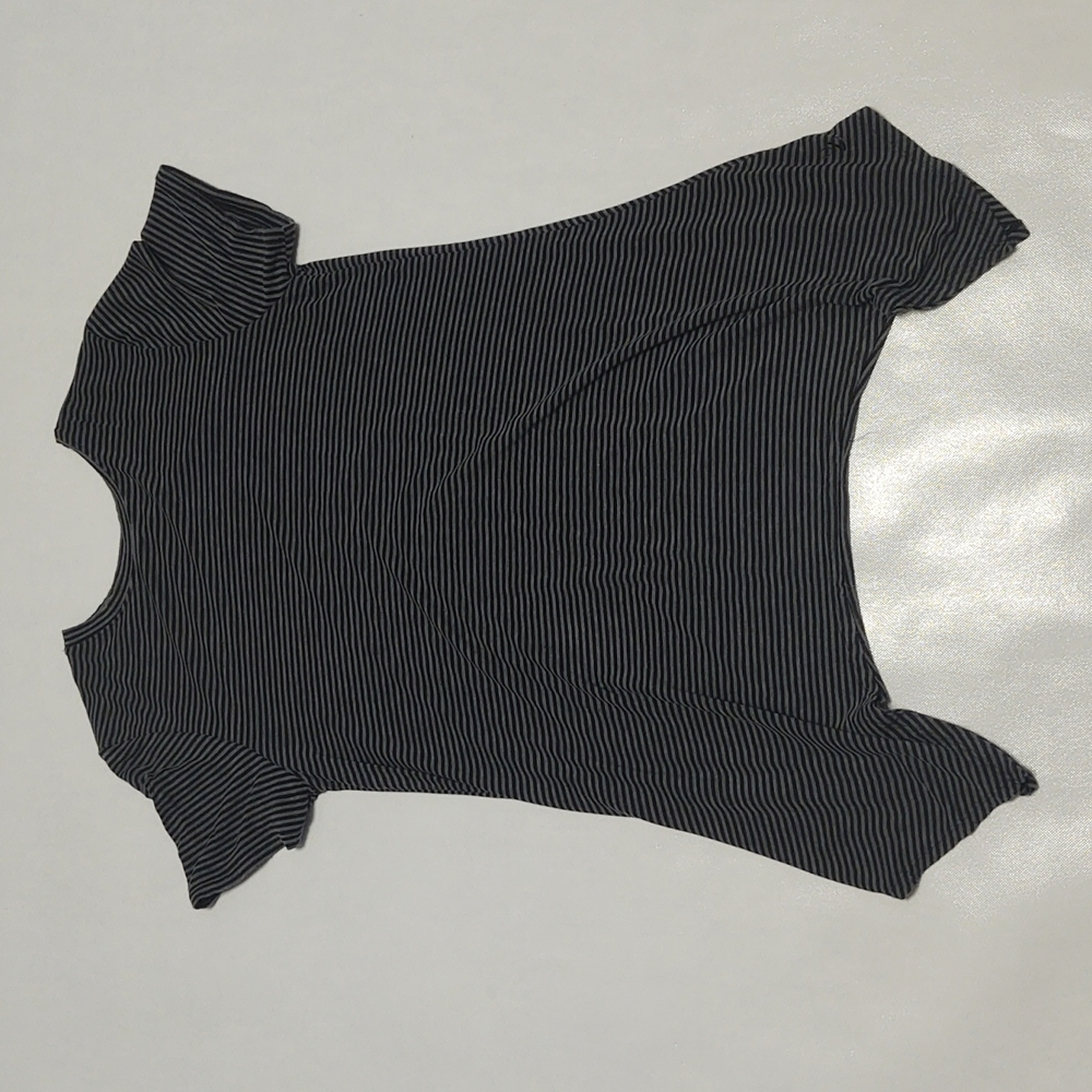 Cuddl Duds Striped Dress medium soft casual